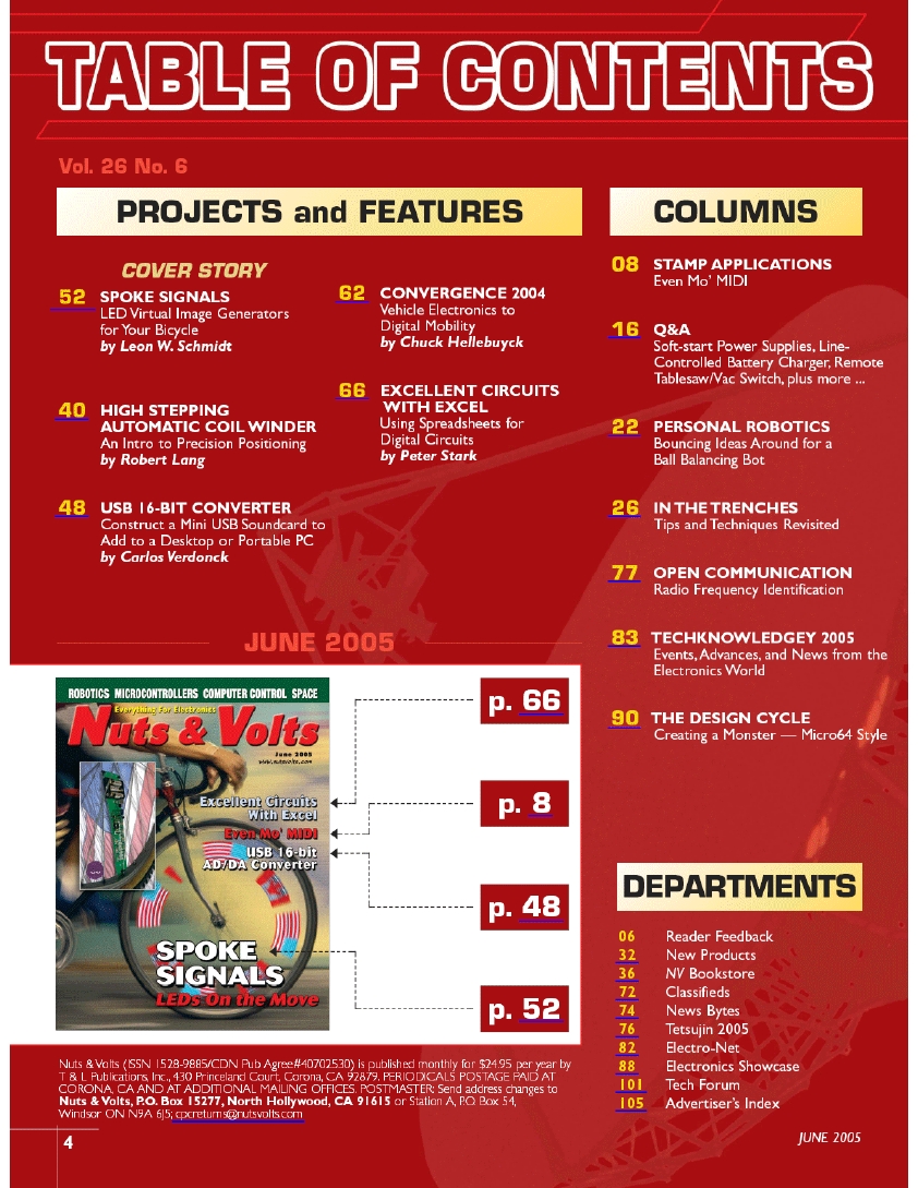 Nuts and Volts 2005-06